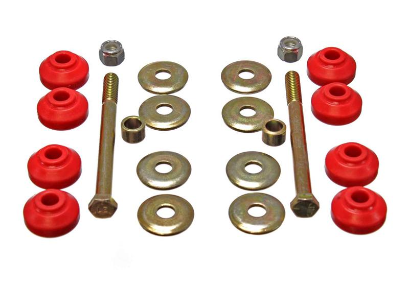 Dodge SRT4 Sway Bar Endlinks - Front - Energy Suspension - Hyper-Flex Polyurethane - Red - `03-`05